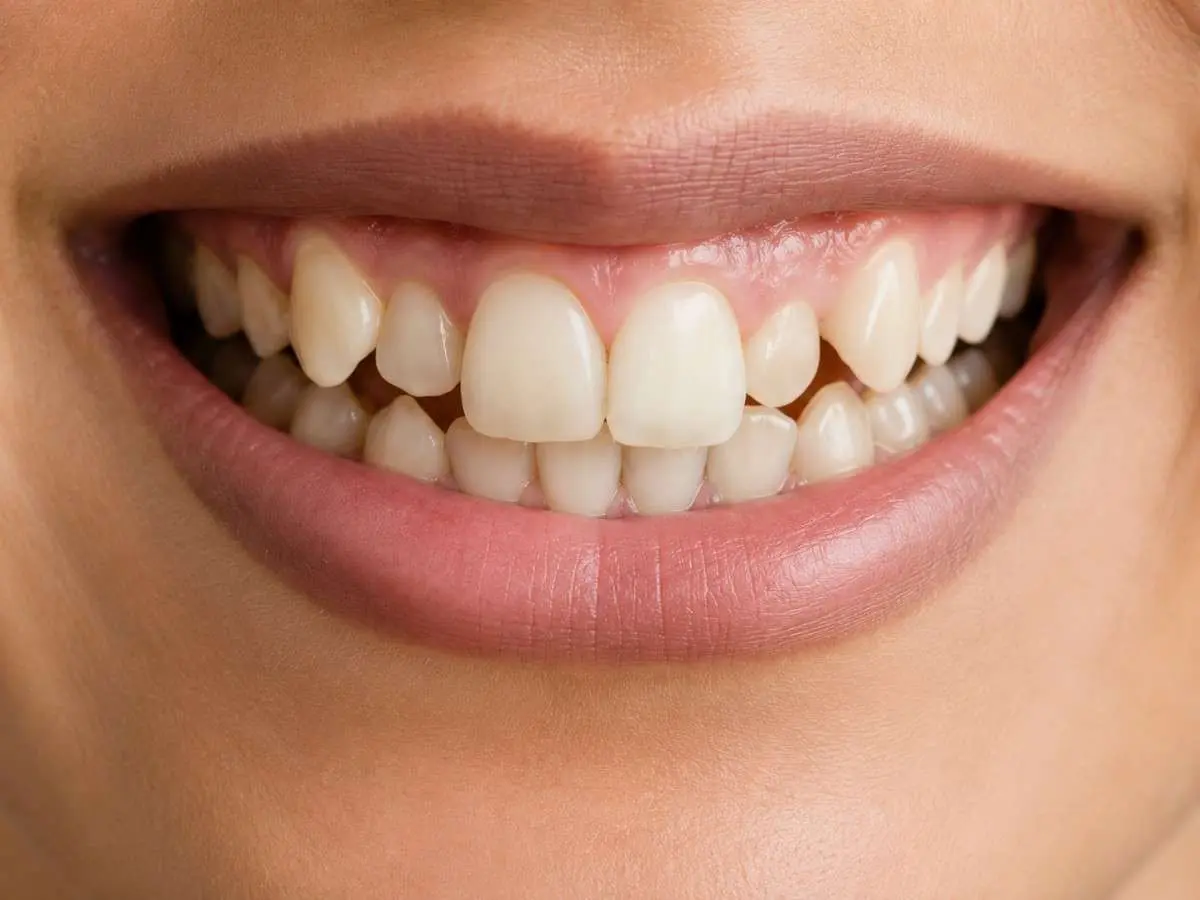 Smile before treatment